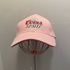 Acme Merchandise & Apparel Coors Light Ballcap, One Size, Pink